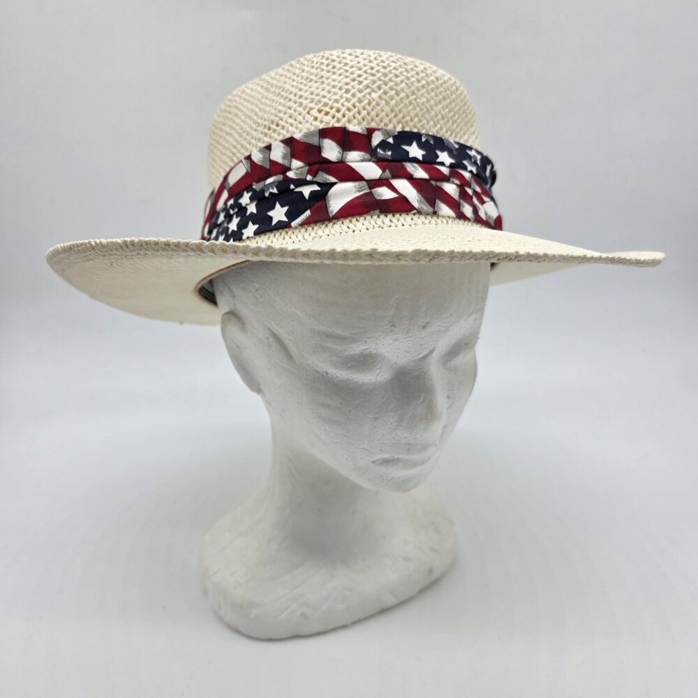 Imperial Headwear‎ Denver Colorado Panama Hat Large/X-Large Patriotic USA Hat